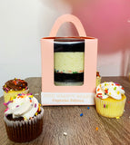 Cake batter and Vanilla Butter Cream